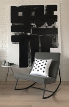 Charger l'image dans la galerie, À plate couture - Coussin croix