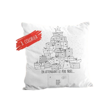 Charger l'image dans la galerie, À plate couture - Coussin de l'avent