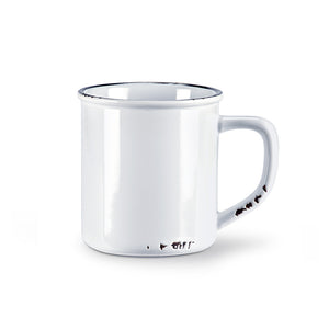 Tasse Enamel Blanc