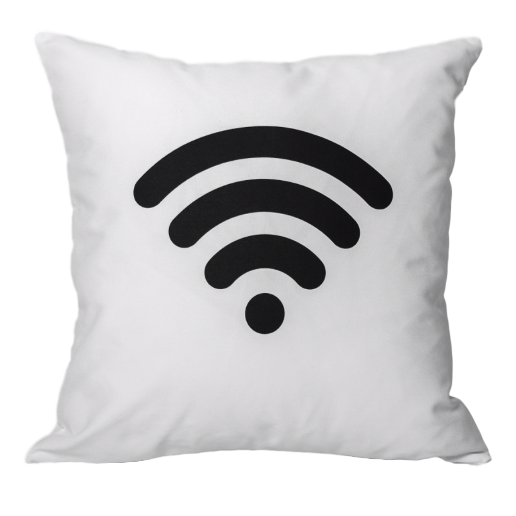 À plate couture - Coussin wifi