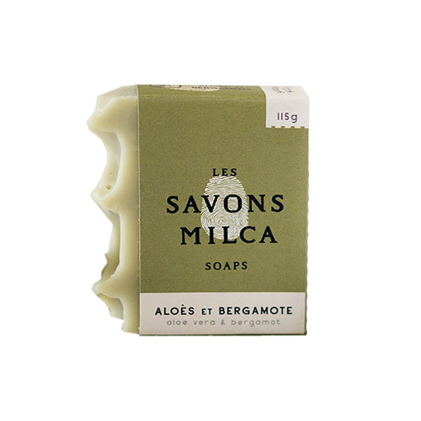 Savon Milca - Aloès et bergamote
