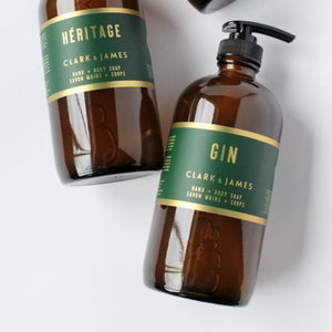 Clark & James - Savon liquide Gin mains + corps